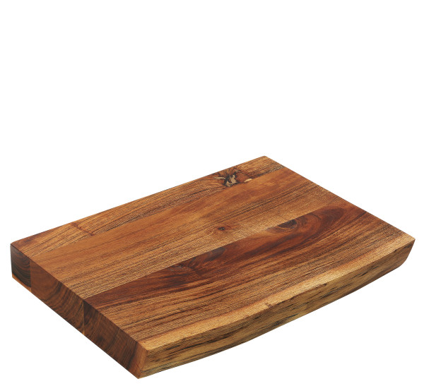 Hackblock ZASSENHAUS in braun aus Holz