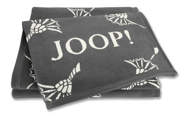 Decke JOOP! FABRICS OUTDOOR CO in Stein aus Mischgewebe