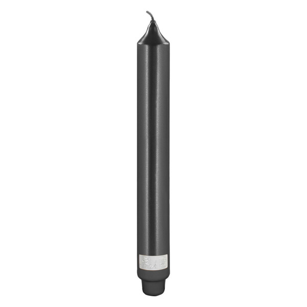 Stabkerze CANDLE in schwarz aus Wachs
