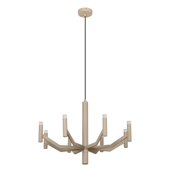 Pendelleuchte WELLINGTON in taupe aus Metall