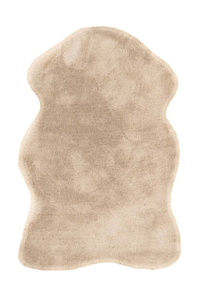 Teppich RABBIT LIGHT SHEEPSKIN in elfenbein aus Polyester