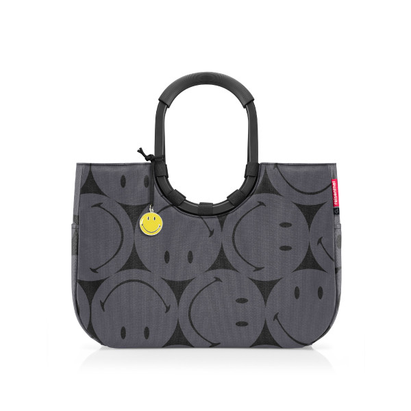 loopshopper reisenthel L - SMILEY grey
