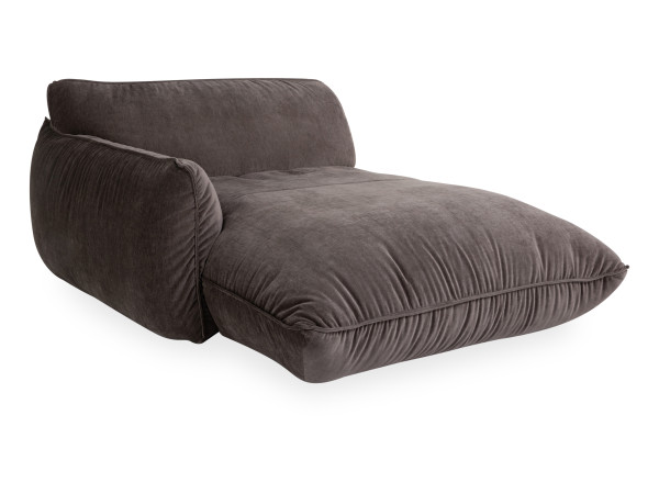 Sofaelement ZEFERINO ACRI in braun aus Stoff
