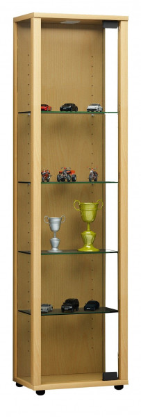 Vitrine Edana Mini in  Buche aus Folie
