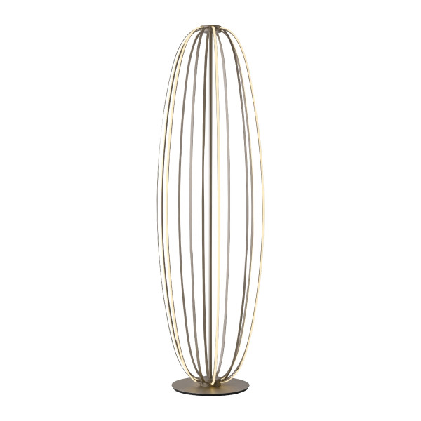 Stehleuchte ELVARA in bronzefarben
