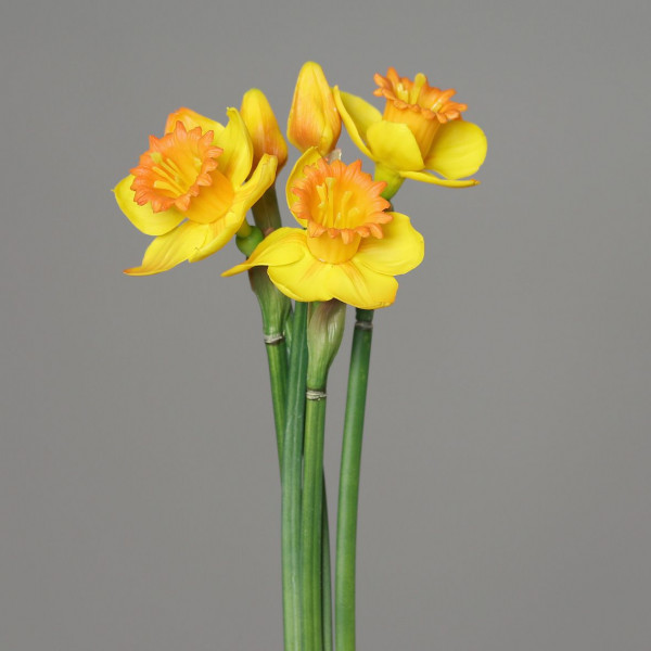 Kunstblume Narzissenbündel