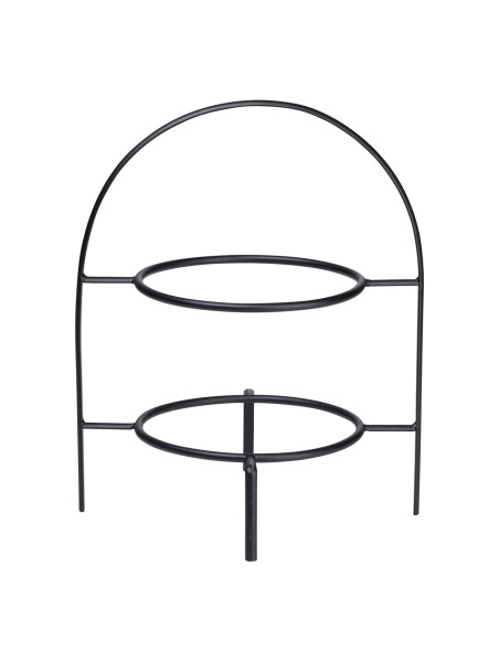 Etagere LIGNE NOIRE in schwarz aus Eisen