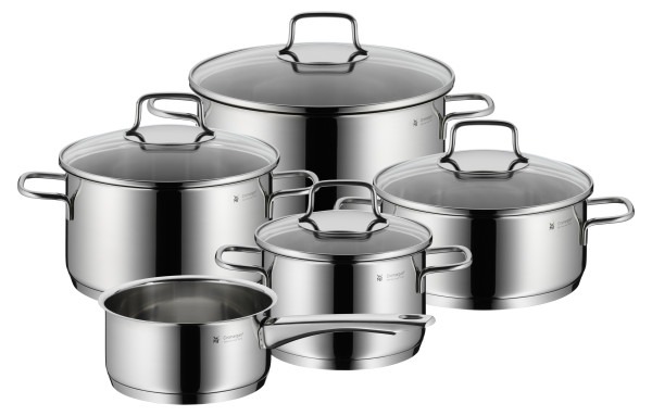 Topf-Set WMF ASTORIA in silberfarben aus Metall