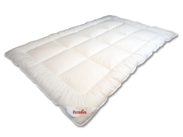 Winterbett Paradies HALIA in weiß aus Mischgewebe