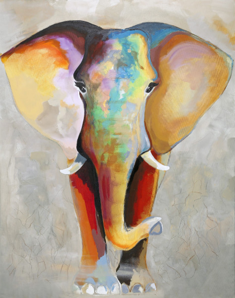 Bild Elephant bright (BH 118x150 cm)