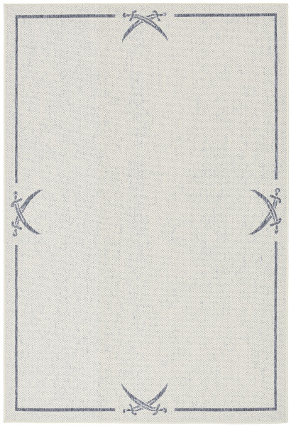 Teppich NORDSEE BEACH in creme aus Polypropylen