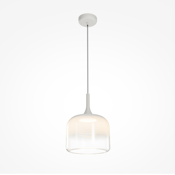 Pendelleuchte SPIRITO in weiß aus Metall