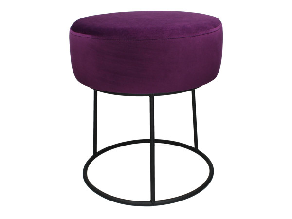 Hocker Pouf purple