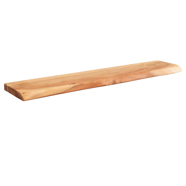 Wandregal in braun aus Holz