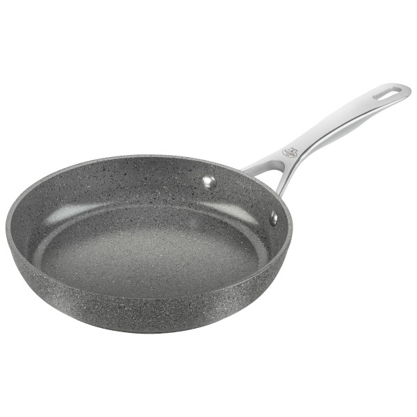 Bratpfanne SALINA CERAMIC in silberfarben aus Metall