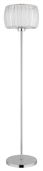 Stehleuchte MARIBEL in verchromt aus Metall