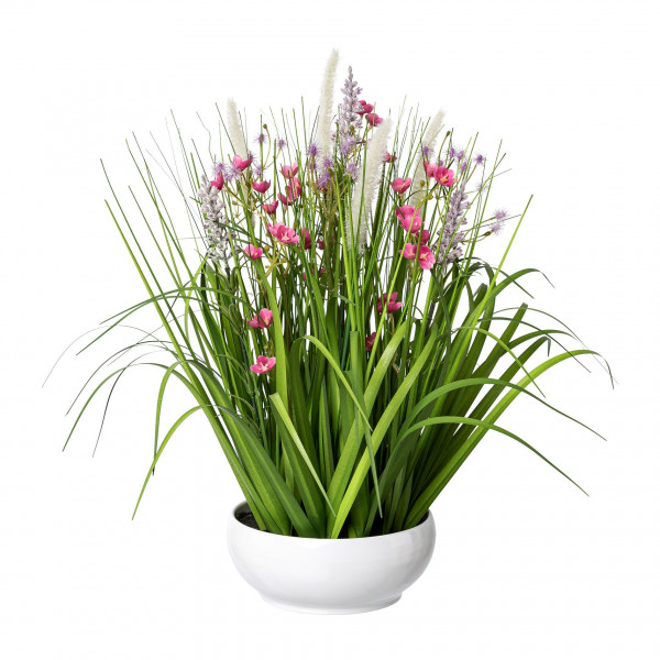 Kunstblume WIESENBLUMEN in rose
