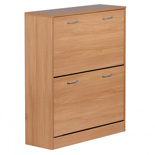 Schuhschrank KIEL in  braun aus Holz