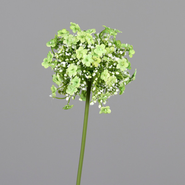Kunstblume Allium in grün aus Kunststoff