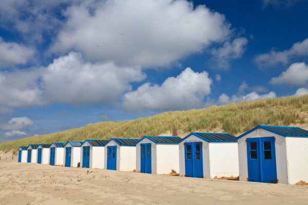 Akustikbild STRANDHÄUSERN aus Materialmix