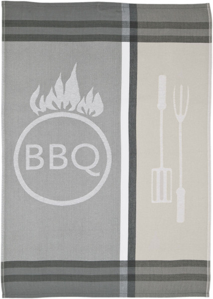 Geschirrtuch BBQ in mehrfarbig aus Baumwolle