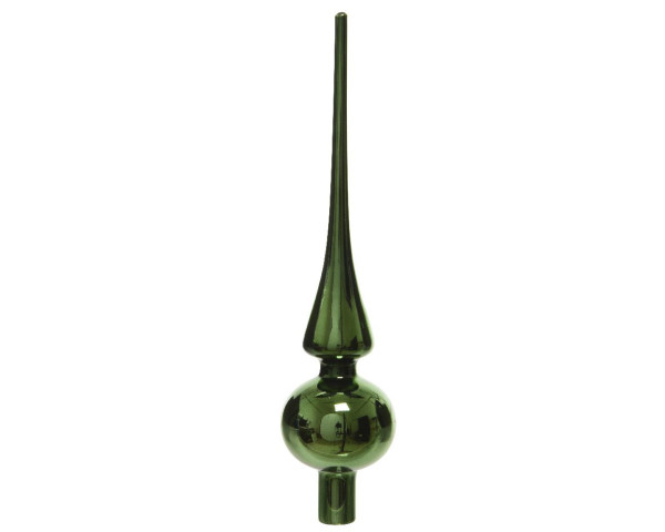 Baumspitze PINIENGRÜN in grün aus Glas