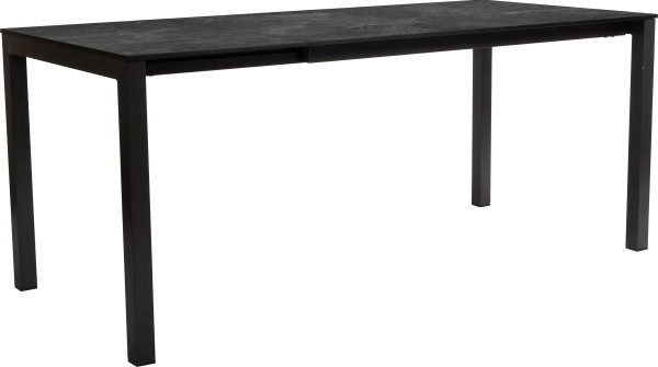 Gartentisch STERN in schwarz
