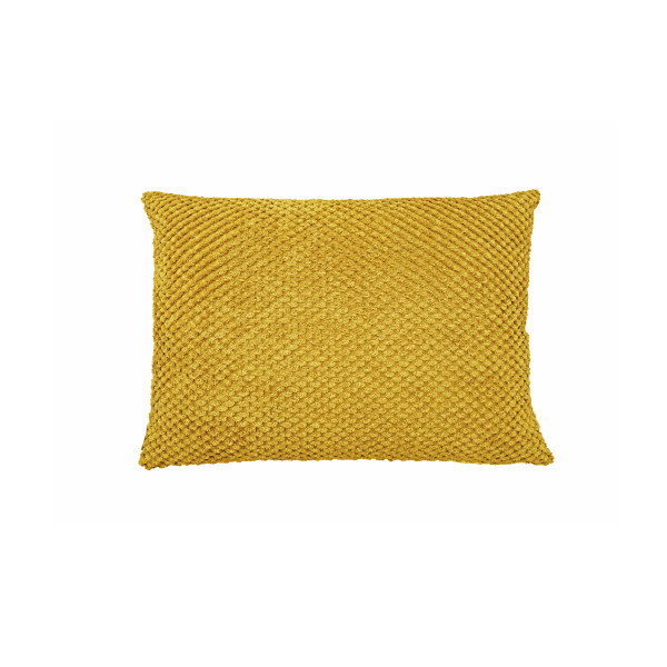Zierkissen Max safran in safran aus Polyester