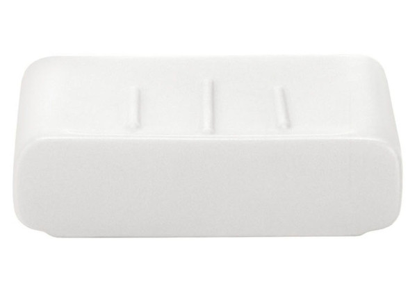 Seifenschale CUBIC in weiß aus Keramik