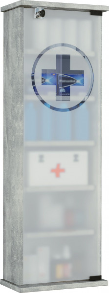 Medizinschrank GUSAL XXL aus Folie