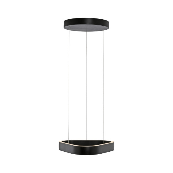 Pendelleuchte Q-STRETTO in schwarz
