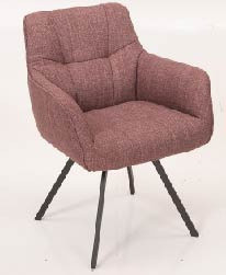 Polsterstuhl KNOX in mustard 9961