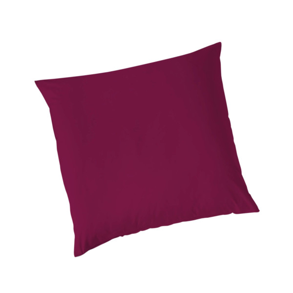 Kissenbezug Jersey bordeaux