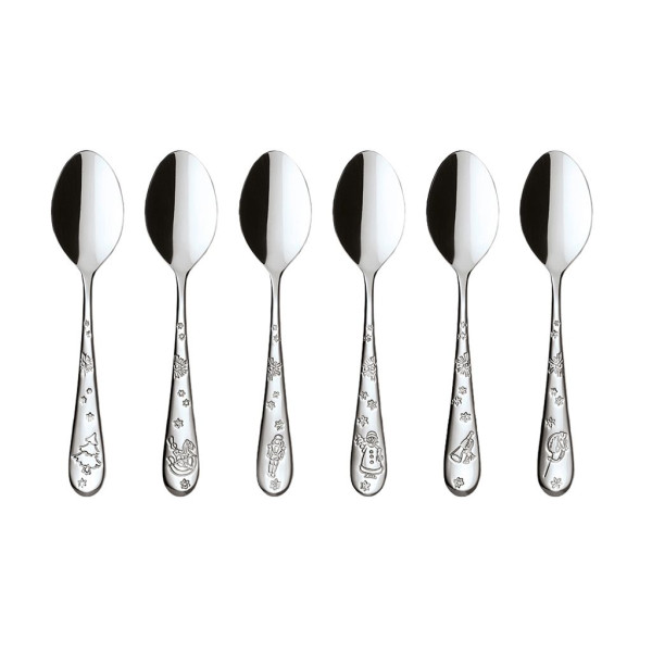 Kaffeelöffel-Set Toy\\\'s Delight in mehrfarbig aus Edelstahl