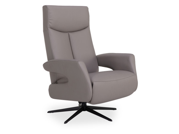 Relaxsessel HARPER KAVALA in Light Grey aus Stoff