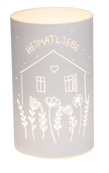 Windlicht LED Heimatliebe