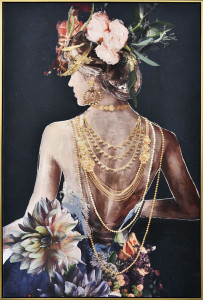 Keilrahmenbild SCHÖNER RÜCKEN Keilrahmenbild SCHÖNER RÜCKEN