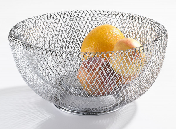 Obstkorb silber