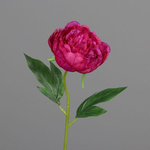 Kunstblume PÄONIE in rosa aus Kunststoff