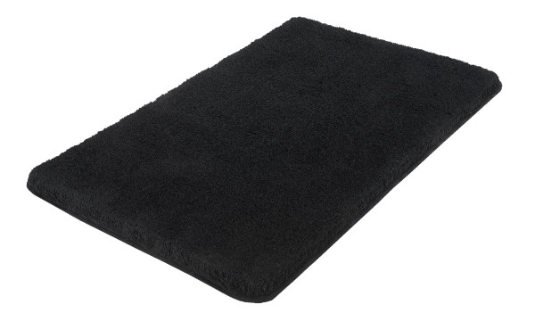 Badteppich RELAX in schwarz aus Polyacryl