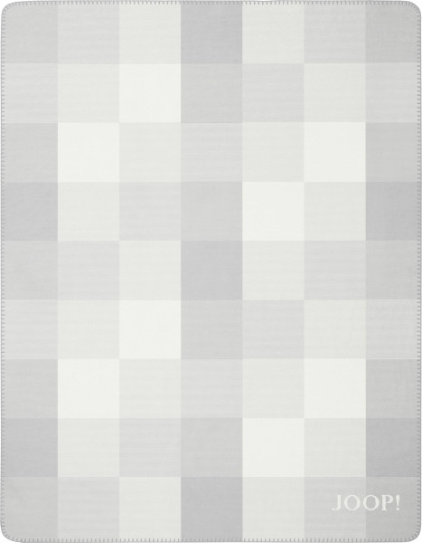 Wohndecke JOOP! MESH in grau aus Mischgewebe