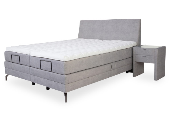 Boxspringbett vito AZURRO aus Stoff