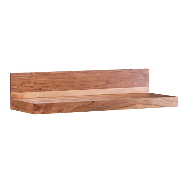 Wandregal MUMBAI in braun aus Holz