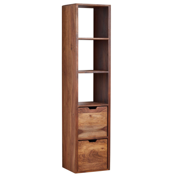 Wandregal in braun aus Holz