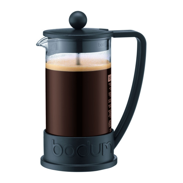Kaffeebereiter bodum BRAZIL in schwarz aus Glas