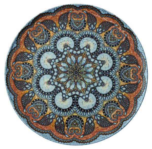 Platzteller Arthur Krupp MANDALA B aus Porzellan