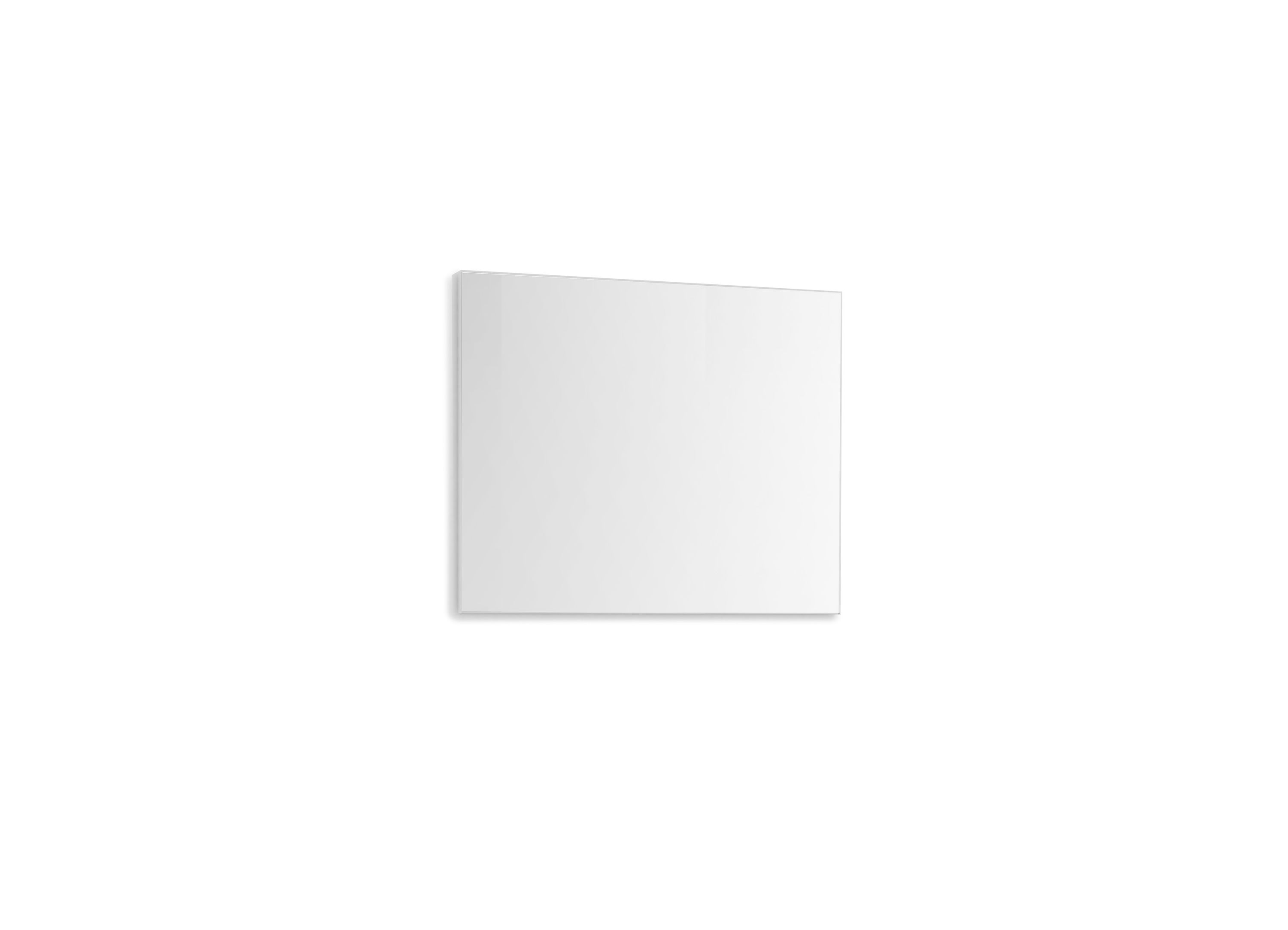 Garderobenspiegel >Atrium< in weiß, Spiegelglas - 80x65x2cm (BxHxT), 68,95 €
