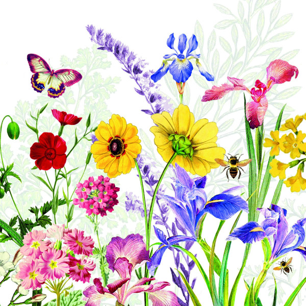 Servietten IMAGINATION in bunt aus Papier