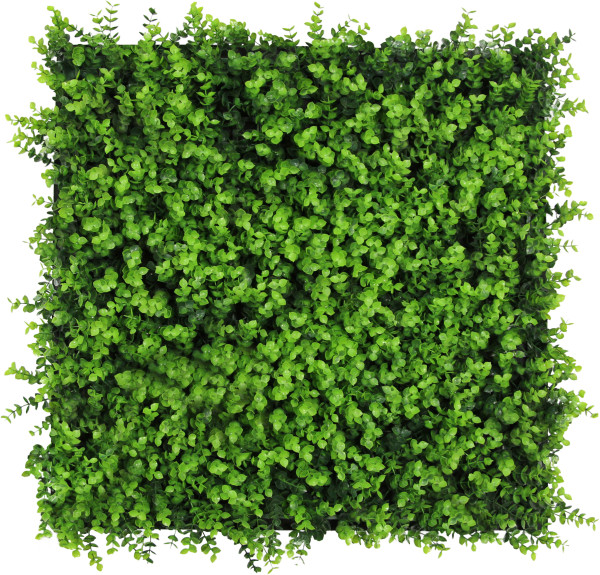Wandpaneel MODULAR WALL in grün aus Materialmix