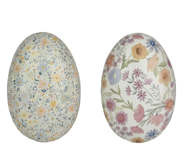 Osterei in mehrfarbig aus Papier